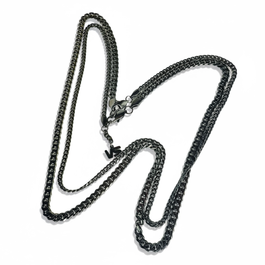 Cascade 2-Chain Stack - BLACK