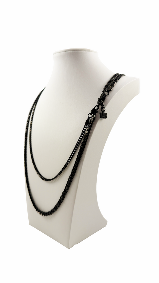 Cascade 2-Chain Stack - BLACK