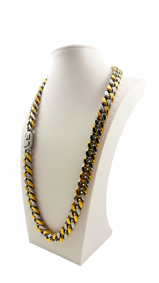 CONTRA CHAIN - GOLD & SILVER