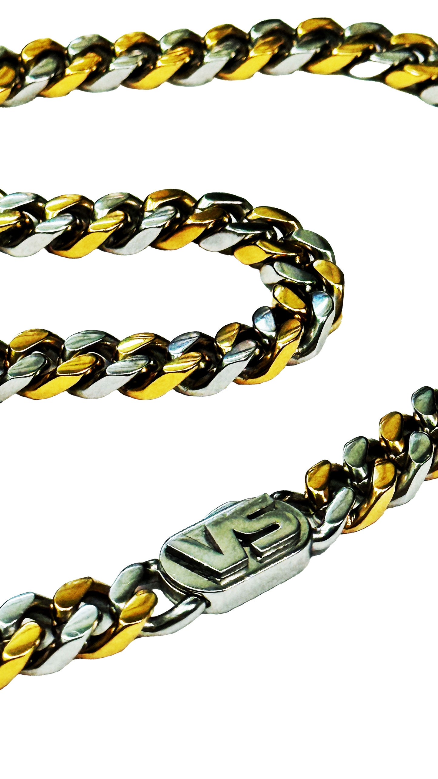 CONTRA NECKLACE - GOLD & SILVER